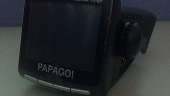 晒个392元的 PAPAGO!  研勤科技 P1W 超广角行车记录器（2.4寸）  