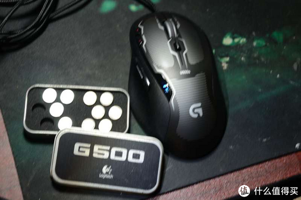 新到手 logitech 罗技 g500s 激光游戏鼠标