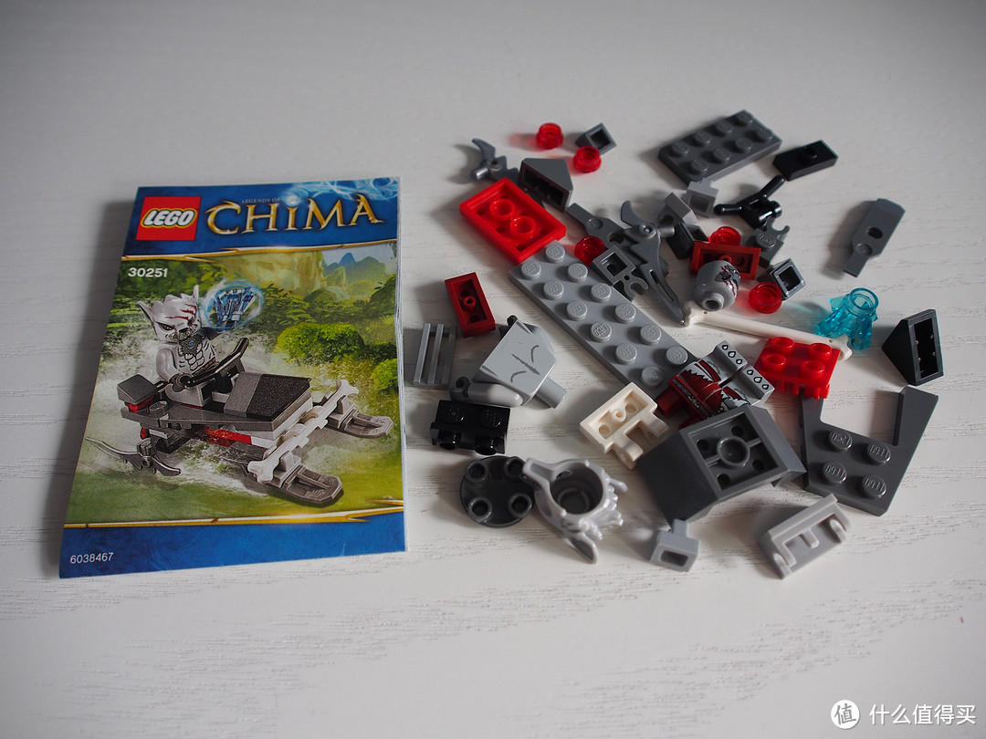 lego乐高chima系列30250白眉鹰王和30251鬼面狼王拼砌包