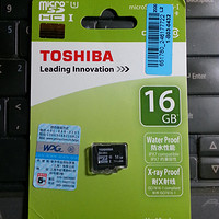 Toshiba 东芝 16G microSDHC 存储卡（Class10/UHS）简单测速