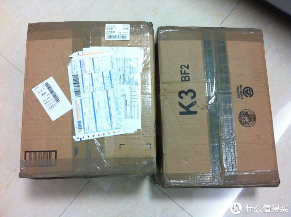 两个包裹同一天收到,一个是上午一个是下午,感谢 ...