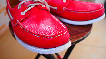 Z实惠初体验：Rockport 乐步 男款休闲鞋 104K57031W  红色