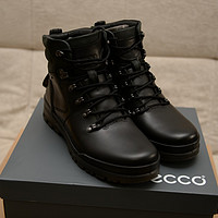 ECCO 爱步 Track 6 GTX Plain Toe Boot 男款中帮户外靴，以及它的户外鞋小伙伴儿们