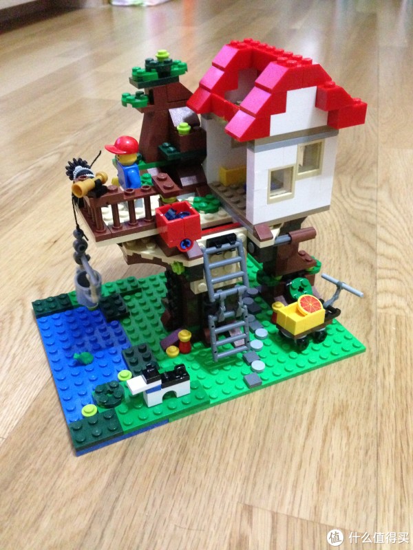 童年的树屋梦—lego 乐高 创意百变组 树上小屋 31010