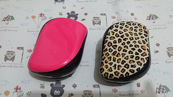 银泰入手Tangle Teezer 豪华便携款 豹纹控美发梳 & 粉黑色美发梳