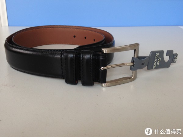 父亲节福利向 篇二:海淘腰带尺码到底怎么选——Allen Edmonds Basic Wide 男士黑色正装皮带入手记
