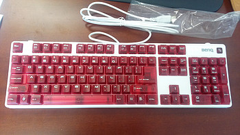 “人品爆发”喜获BenQ 明基 天机镜 KX890 红轴机械键盘