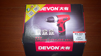 Devon 5241锂电螺丝刀开箱测评