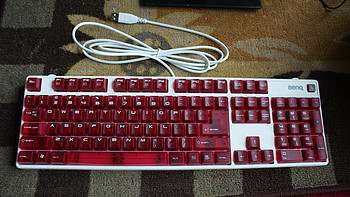 BenQ 明基 天机镜 KX890 红轴机械键盘初接触