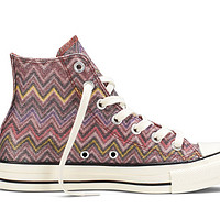 新款 Converse x Missoni 联名系列帆布鞋将登 NORDSTROM