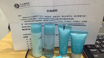 疯狂的点来了迷你装：兰芝 LANEIGE 水酷清盈5件套旅行装