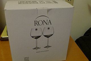 Rona 洛娜 610ml 水晶红酒杯（2只装）评测