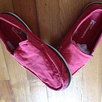 Timberland 天木兰 Earthkeepers® Hookset Handcrafted 男款一脚蹬帆布鞋