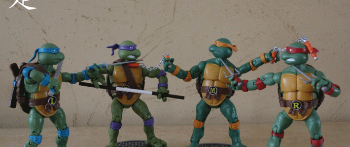 童年的回忆之二:1988 经典款忍者神龟