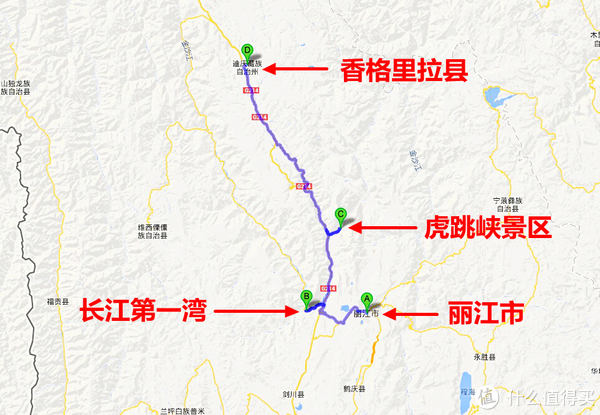 最后发现,唯云南省迪庆藏族自治州,无论是《消失的地平线》所描述的图片