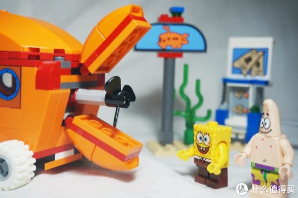 已经绝版的lego 乐高 海绵宝宝 乐高玩具
