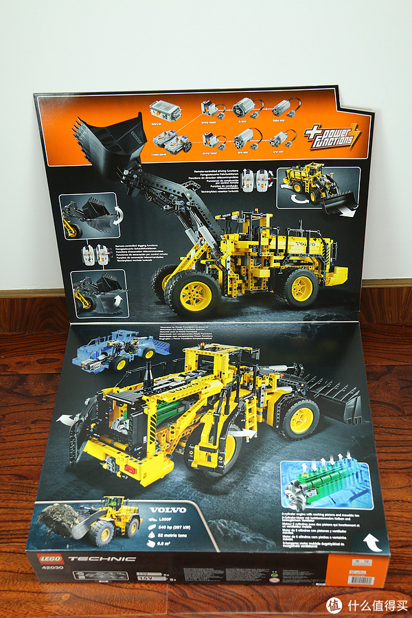 lego 乐高 机械组 technic 42030 volvo l350f 轮式装载机