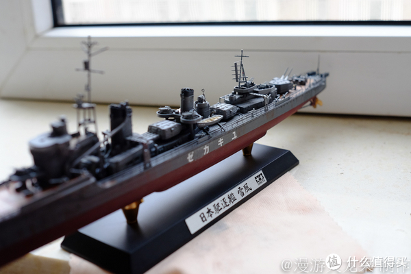 新手船模喷涂日记:tamiya 田宫 1/350 阳炎级驱逐舰 雪风