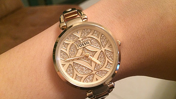 闪闪惹人爱：Fossil ES3293 Georgia系列 女款时装腕表
