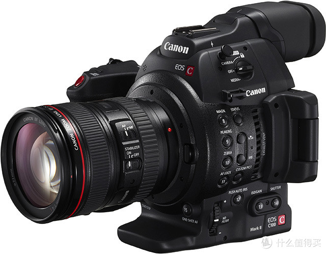 依旧轻便的摄像利器:canon 佳能发布 eos c100 mark ii