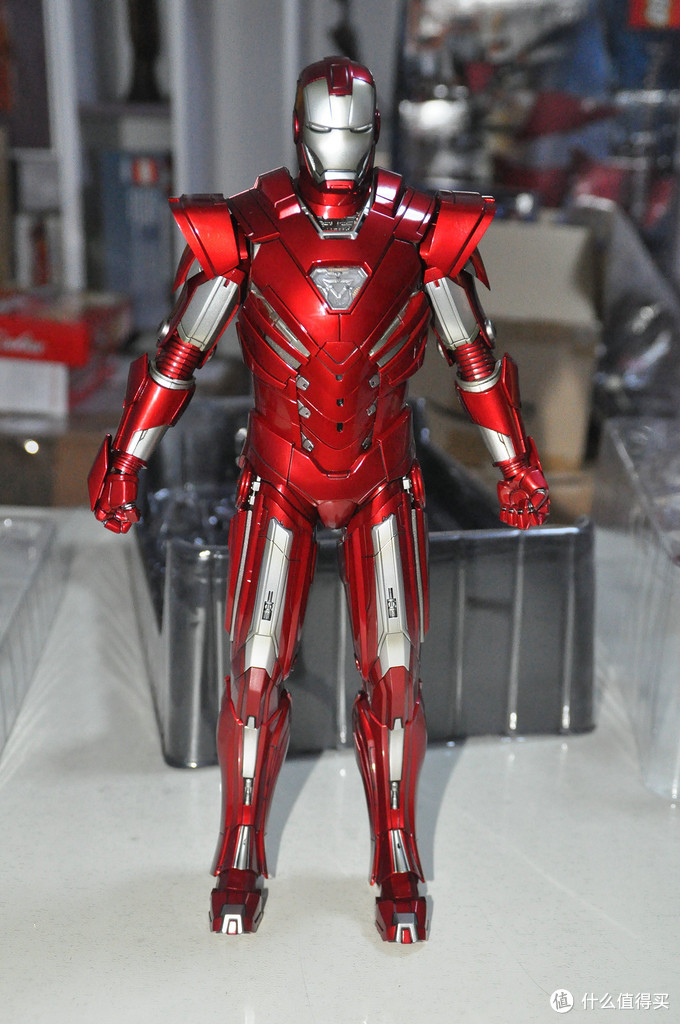 最土豪的超级英雄!hottoys ironman 钢铁侠 mk33 银色百夫长