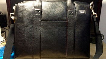 East Dane 七五折购入Jack Spade Mason Leather Davis Briefcase 男款荔枝纹皮公文包