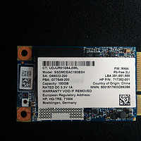 HP备件Intel 525 180G msata SSD固态硬盘