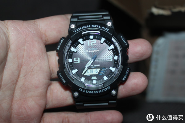 casio 卡西欧 aq-s810w-1av 男士运动手表 直邮到货
