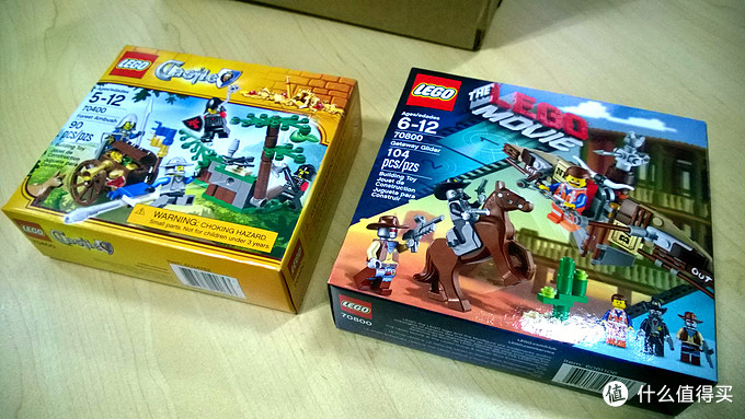 lego 乐高 movie 70800 getaway glider 逃亡滑翔机 & castle forest