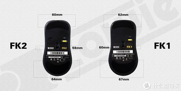 大小号都齐了:zowie 卓威 发布 fk2 竞技游戏鼠标