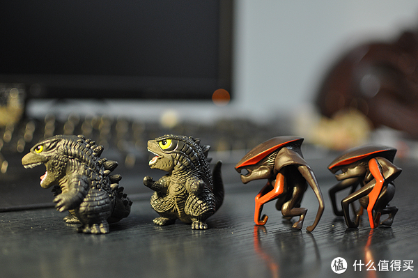 哥斯拉:godzilla movie chibi figure 2-pack 哥斯拉电影手办