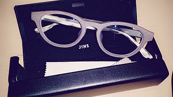 一切为了眼睛：日淘JINS 睛姿 木纹PC近视眼镜
