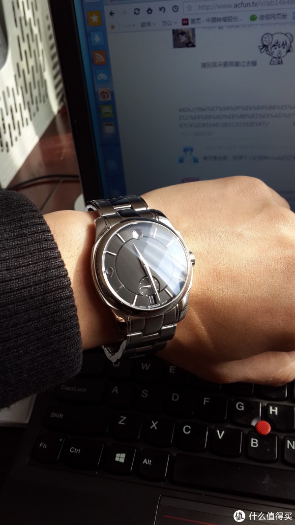 失策了。块头奇大，分量奇重，又回到以前带swatch的感觉