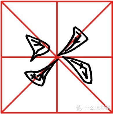 柠铁的软笔书法教程基础篇 篇四:基本笔画之","及其组合偏旁