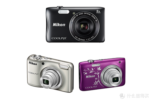 入门级卡片机更新：Nikon 尼康发布3款COOLPIX 系列便携相机_数码相机_