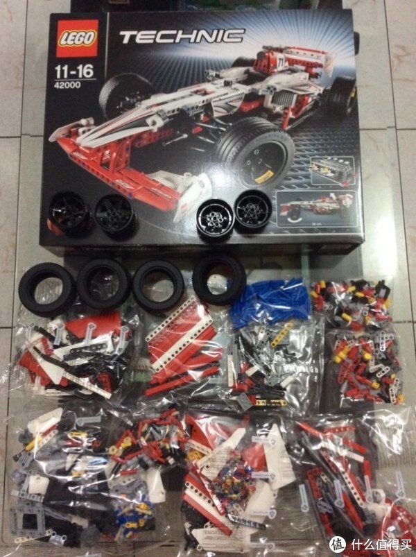 乐高是巨坑lego乐高grandprixracer方程式赛车42000开箱作业