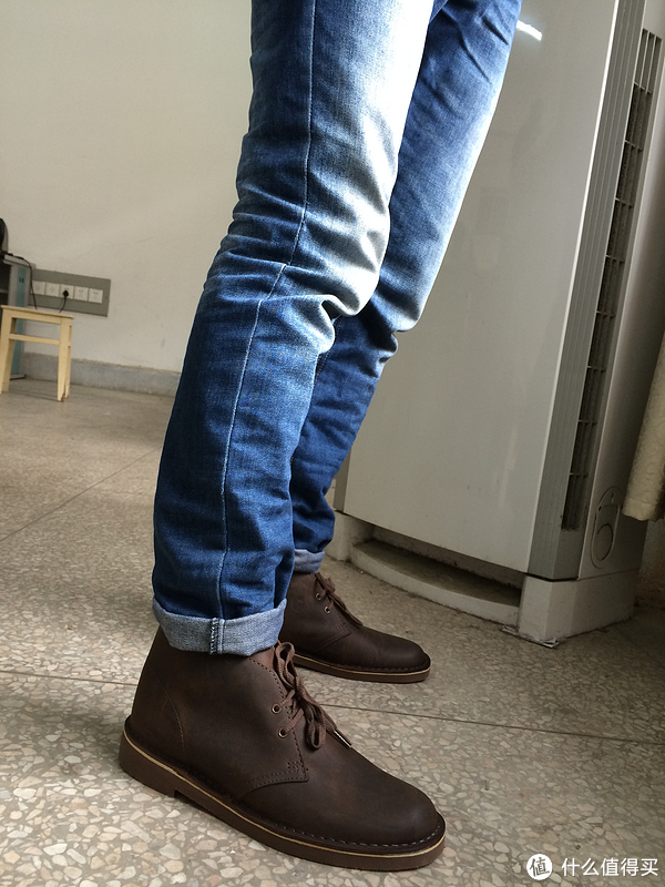 美亚直邮 clarks 其乐 bushacre 2 男款沙漠靴 蜜蜡色