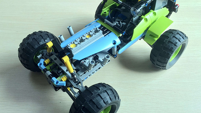 lego 乐高 42037 formula off-roader 方程式越野车 & 改造power