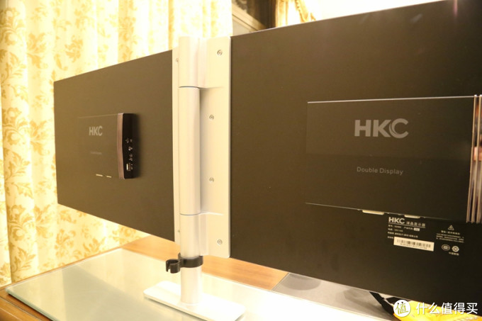 天生双屏:hkc 惠科 p2 23.8英寸ips双屏合一液晶显示器