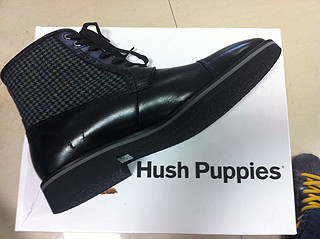 低调装酷+高调运动：Hush Puppies 暇步士 牛皮/格子织物男休闲鞋 &amp; adidas 阿迪达斯 篮球鞋 RUNTHEGAME