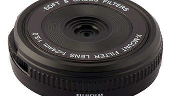 可切换3种滤镜：FUJIFILM 富士 发布 24mm XM-FL 饼干镜头