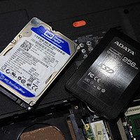 飞起来！宏碁 4750 老本更换ADATA 威刚 SP900 256G 2.5英寸 SATA-3 SSD固态硬盘