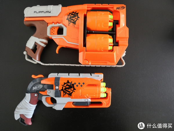 入新坑 — 孩之宝 nerf发射器 篇四:僵尸牛 双轮牛