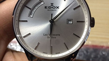 EDOX 依度 Les Vauberts系列 83011-3B-AIN 男款机械腕表 & BULOVA 宝路华 Aracena 98R172 女款时装腕表