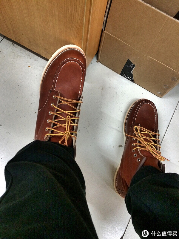 red wing 红翼 classic work moc-toe 男靴 875