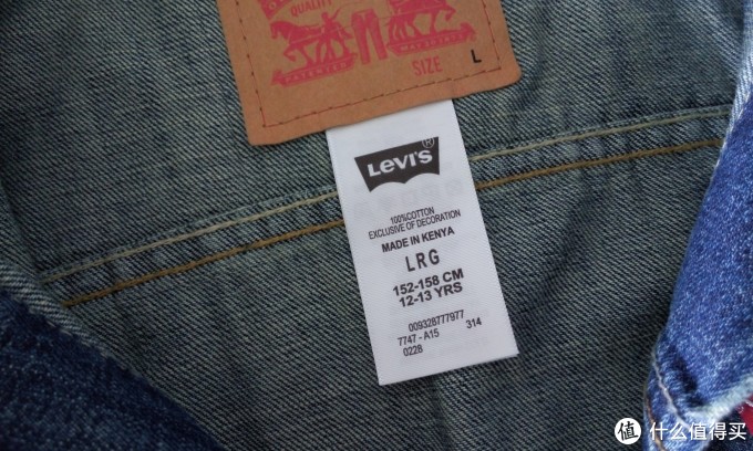 levi"s 李维斯童装牛仔衣晒单及尺码建议