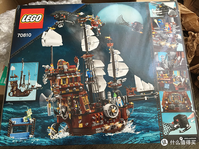 lego 乐高 70810 metal beard's sea cow 海牛号 开箱