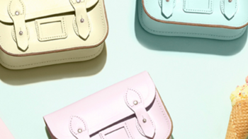 清新软萌：Cambridge Satchel 2015夏季新款冰淇淋色剑桥包