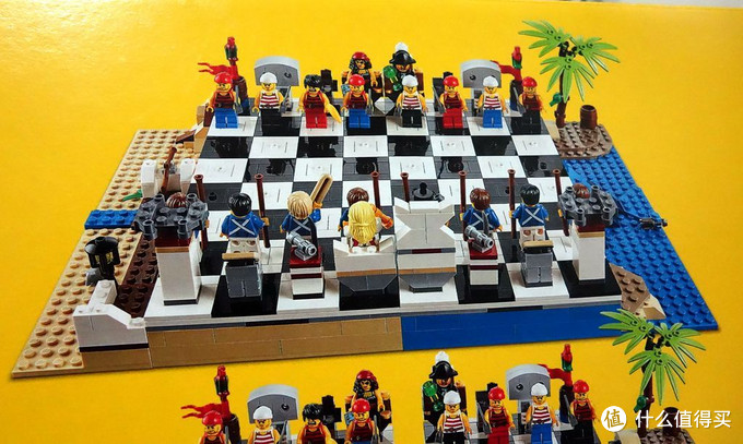 张大妈首晒,一入乐高难回头:lego 乐高 40158 海盗系列之国际象棋