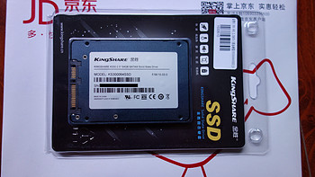 老机升级加装 KINGSHARE 金胜 K300 SATA-3 固态硬盘附系统迁移小白方案